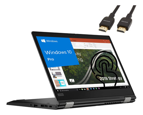 Laptop 2 En 1 Lenovo Thinkpad L13 Yoga Gen 2 Con Pantalla Táctil Fhd De 13,3 Pulgadas, Intel Quad-core I5-1135g7 (beat I7-1065g7), 16 Gb De Ram Ddr4, Ssd Pcie De 512 Gb, Wifi 6, Bluetooth 5.1, Windows