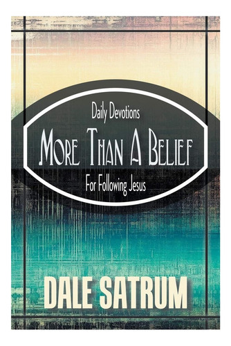 Libro: More Than A Belief