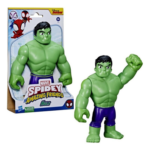 Muñeco Figura Spidey Grandes Amigos Hulk 22,5 Cm Hasbro 