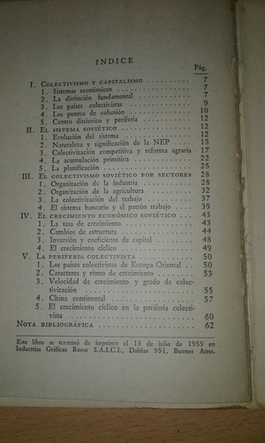 La Economía Del Bloque Colectivista Colección 44 (Usado)
