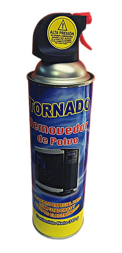 Aire Comprimido Removedor De Polvo 340gr Tornado