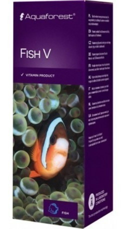 Vitaminas Peces Fish V Aquaforest 10 Ml Marinos Agua Dulce