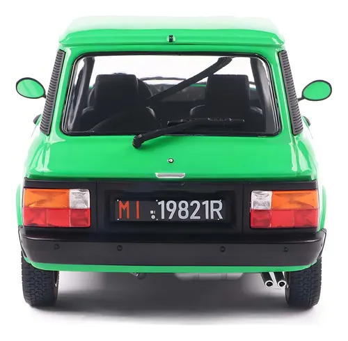 Miniatura Carro Autobianchi A112 Mk5 Abarth 1:18 Solido Verde 1980