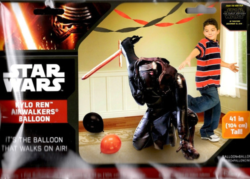 Kylo Ren Star Wars Vader Globo Caminante Gigante Awk Fiesta 