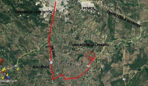 Terreno En Venta En Colonia San Miguelito, Cadereyta Jiménez, Nuevo León