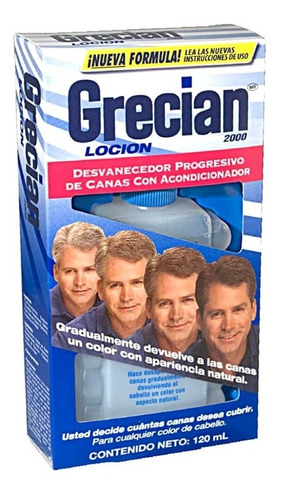 Imagen 1 de 5 de Grecian 2000 Locion Acondicionadora Cubre Canas Gradual