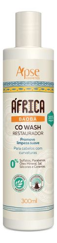 Co Wash Restaurador Limpeza Suave África Baobá Apse 300ml