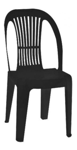 Silla Plástica Gala Negra Voss 2000