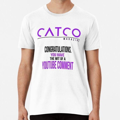 Remera Revista Catco Algodon Premium