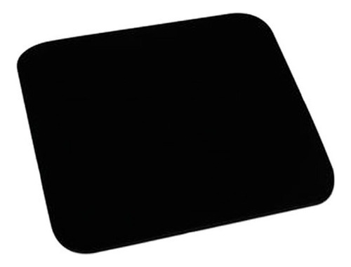 Mouse Pad Antideslizante 21 X 19 Cm Cdtek Liso Diseño Impreso Liso Color Negro
