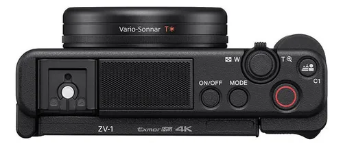 Cámara 4k Hdr Sony Para Videoblogs - Zv-1 Color Negro