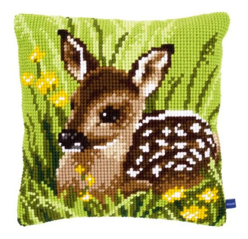 Almohadon Para Bordar En Punto Cruz - Kit Completo Aguja