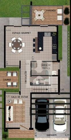 Imagem 13 de 13 de Casa Com 3 Dormitórios À Venda, 3 Suites183 M² Por R$ 850.000 - Condomínio Buona Vita - Ribeirão Preto/sp - Ca0881