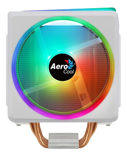 Imagen 1 de 8 de Disipador Aerocool Cylon 4f Argb Blanco