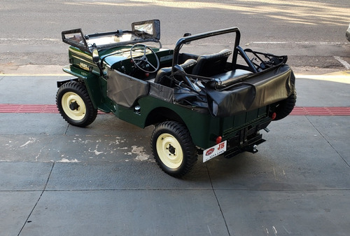 Imagem 13 de 15 de Jeep Willys Cj3b 1954 Placa Preta Cara De Cavalo