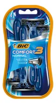 Comprar Afeitadoras Descartables Bic Comfort 3 Action Piel Normal X4