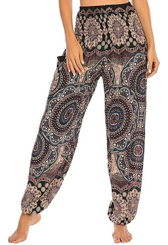 Men's Yoga Pants F80 Thai Harem Boh