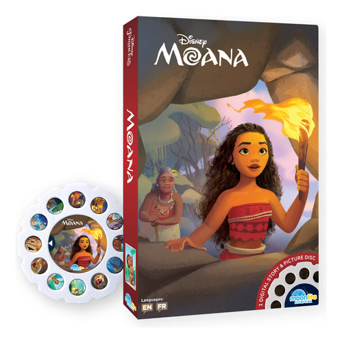 Storybook Reel Moonlite Moana Storytime Para Niños De 1 Año