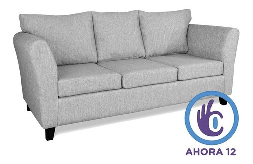 Sofa Sillon Trento 3 Cuerpos Chenille Fullconfort Premium