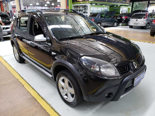 Renault Sandero Stepway 1.6 Flex Preto 2011 (completo)