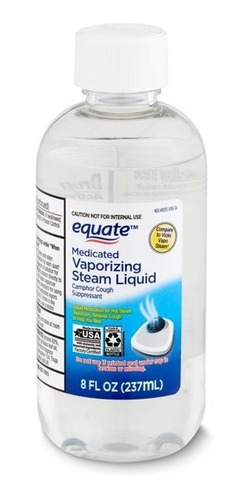 Equate Vaporizador Líquido Medicado, 8 Fl Oz