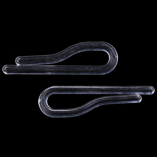 100x Clips De Plástico Para Doblada Manga Calcetin Pantalon