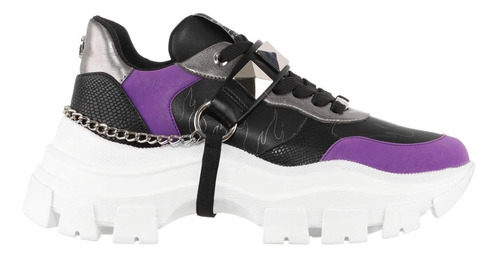 Tenis Para Mujer Evil Vs Goo W Capsule Negro Multi Cwmefisto