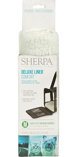 Sherpa Travel Deluxe Pet Carrier Liners Para Mayor Comodidad