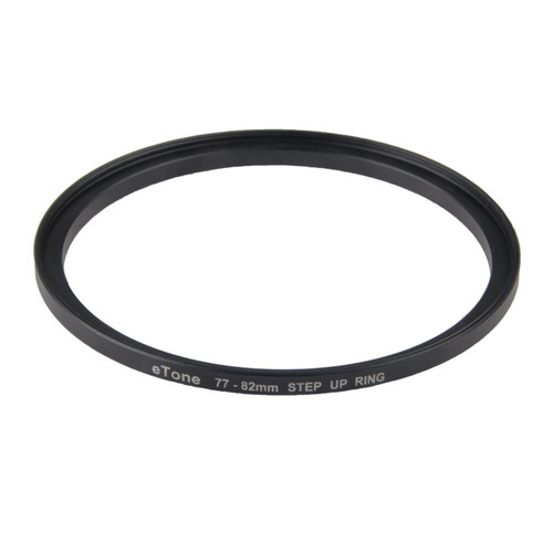 Etone 77-82mm Step Up Metal Anillo De Filtro Lente Adaptador