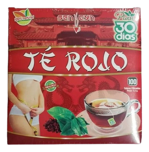 Te Rojo - Sen Gyn Caja X 100 Sobres