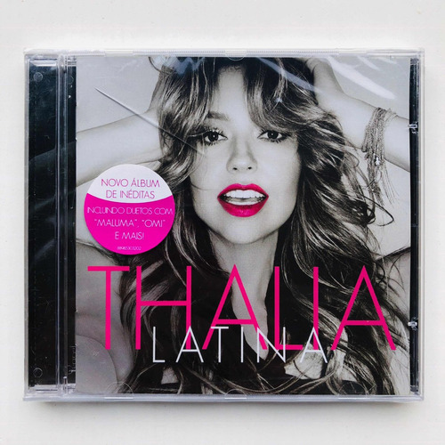 Thalia Latina Brasil Edicion Con Sticker En Portugues Nuevo!