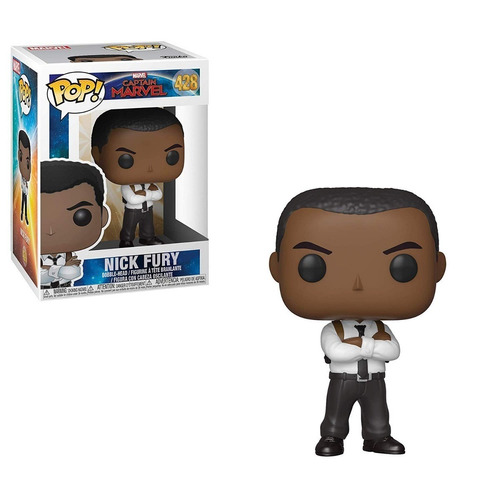 Funko Pop 428 Captain Marvel - Nick Fury