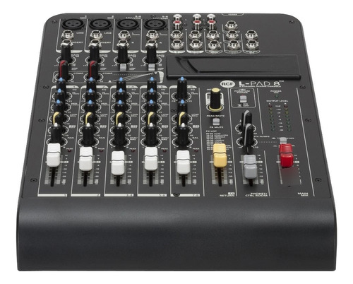 Consola Sonido Mixer 8 Canales Con Efectos Rcf L-pad8cx-fx.