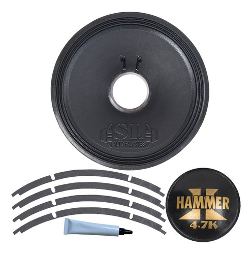 2kit Reparo Sl Compatível Com Eros Hammer 4.7 15pol 4ohms