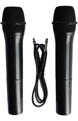 Micrófonos Parquer WR-368VR dinámico cardioide negros