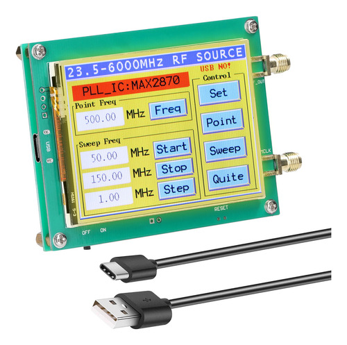 Generador De Señal 23.5-6000mhz,.. 5ppm, Pantalla Táctil, Co