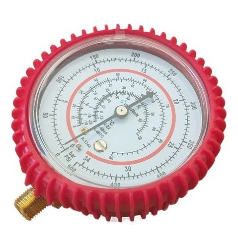 Reloj Manometro/manifould Alta 70mm Dia R134, R404,407 Y R22