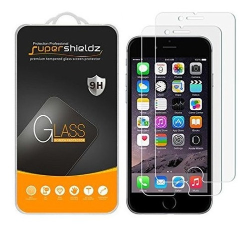 [paquete De 2] Supershieldz Para iPhone 8 / iPhone 7 Protect