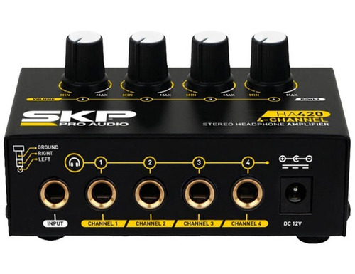 Ha420 Amplificador De Audifonos Skp - Musicstore