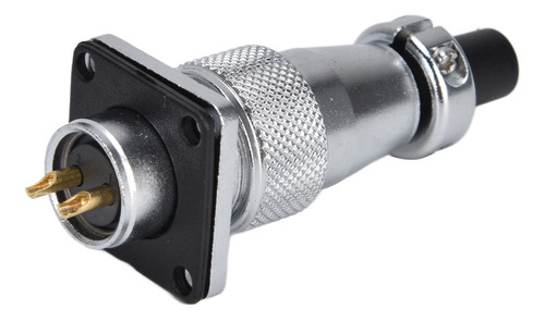 Conector De Cable Led De Aviación, Adaptador De Metal De 2 P