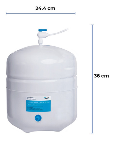 Purificador Rotoplas De Ósmosis Inversa Doméstico