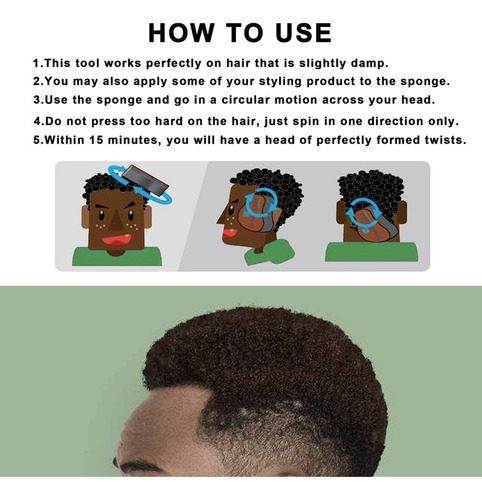Peine Y Cepillo De Esponja Para Cabello