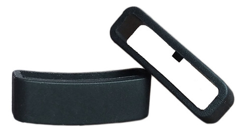 Kit Pulseira Para Garmin 235 + 2 Anel Extra + Pelicula Xtglass Cor Da Pulseira Azul / Preta