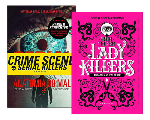 Kit Lady Killers Assassinas Em Série + Serial Killers