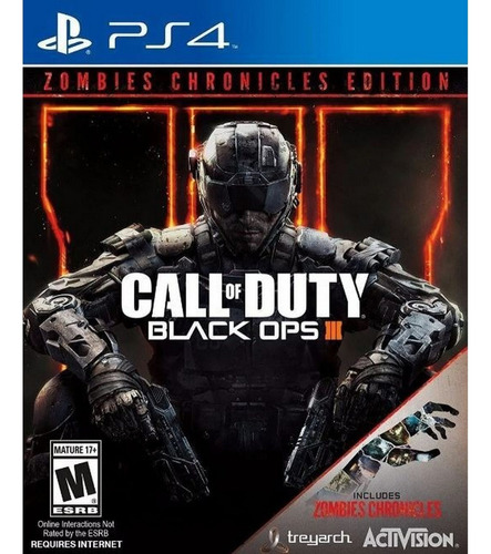 Call Of Duty Black Ops Iii Zombie Chronicles Ps4 Físico