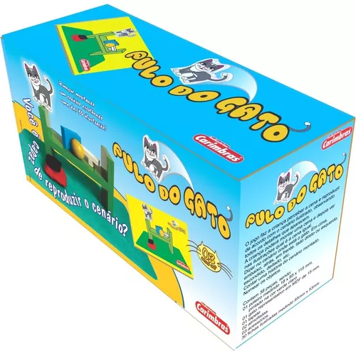 Jogo Pulo do Gato Material Pedagógico Didático Pedagógico