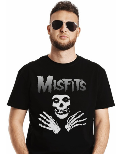 Polera Misfits Collection Punk Impresión Directa