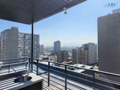 Departamento En Venta De 1 Dorm. En Estación Central