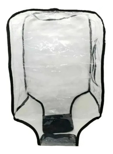 ST29 capa plastica transparente para mala de viagem tamano grande
