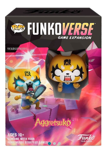 Funkoverse Aggretsuko Funko Pop Figura Expansion Juego Mesa